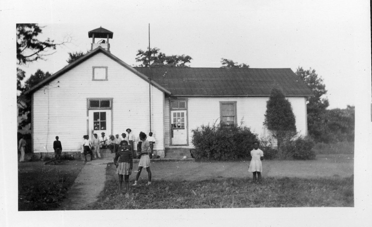 Falls church Colored School. Source: Tinner Hill Heritage Foundation.